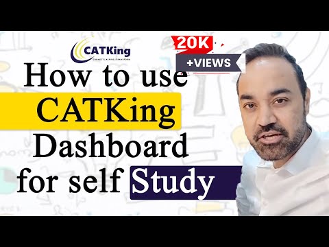 How to use CATKing Dashboard for Self Study