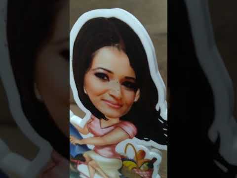 Sublimation Caricature Customized