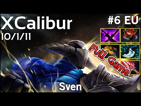 XCalibur Sven - Dota 2 Full Game