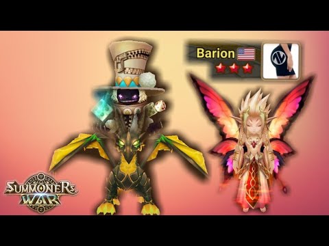 The craziest Barion comb feat. Daphnis | Barion vs BossBaby in RTA - Summoners War