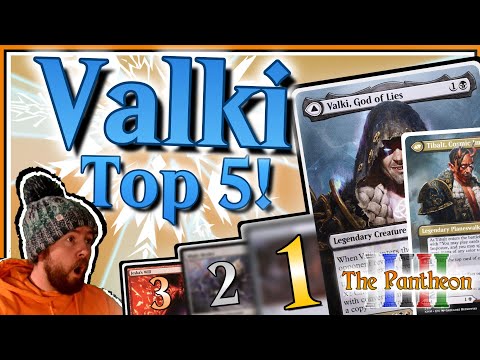Valki, God of Lies! // Tibalt, Cosmic Imposter! | Commander Top 5! | EDH | The Pantheon | Ep.52