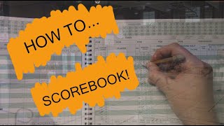 Scorebook for Basketball - How to do the Basics!