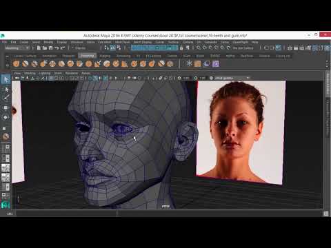 Learn Maya Character Head Modeling for Beginners
