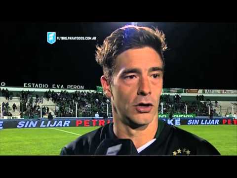 "Hicimos un gran partido". Sarmiento 2 - Defensa 1. Fecha 25. Primera División 2015. FPT