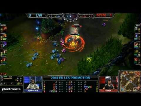 ♠ SEASON 4 ♠ || Meet Your Makers vs Copenhagen Wolves Game 2 Bo5  2014 EU LCS Spring Promotion