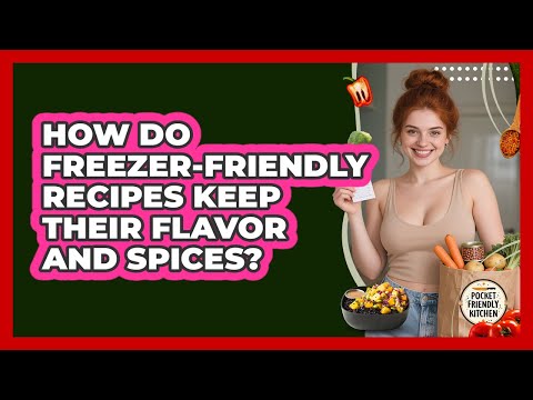How Do Freezer-friendly Recipes Keep Their Flavor And Spices? - Pocket Friendly Kitchen
