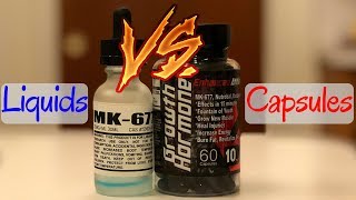 SARMs Liquid Vs Capsules - Which Is More Potent