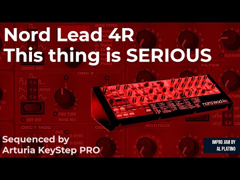 First DAWless jam with the Clavia Nord Lead 4R | This thing is serious stuff