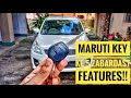 TOP 5 Tips And Tricks Of Maruti Suzuki Remote Key Hidden Features Of Key Ertiga Security System