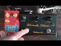 Danelectro 3699 (Foxx Tone Machine) vs. Fulltone Ultimate Octave | octave fuzz shootout