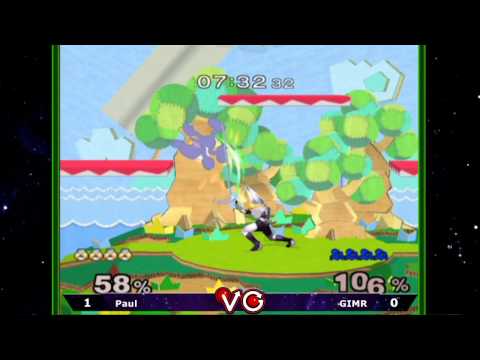 S@X weekly - 2.19.2013 - VGBC | GimR (Marth.G&W) Vs. Paul (Sheik) Melee - SSBM - SSBM
