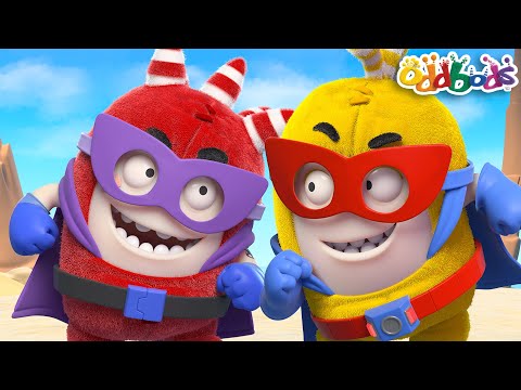 Superhero Showdown | Full Episodes | Oddbods | Cartoons for Kids