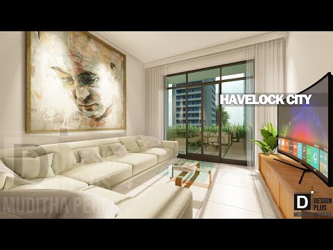 174.PROPOSED NEW INTIRIOR DESIGN FOR HAVELOCK CITY APPARTMENT