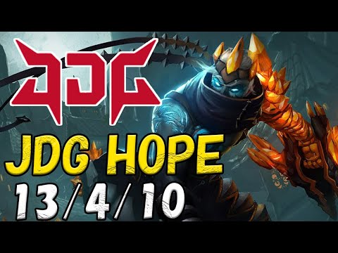 JDG Hope ヴァルス(Varus) VS ルシアン(Lucian) BOT ADC patch 12.20 NA RANK