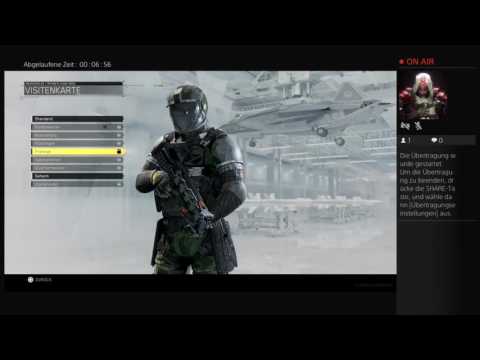 PS4-Live Übertragung CoD Infinite Warfare SaW TVKW Teil2