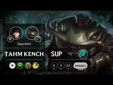 Tahm Kench Support vs Thresh - KR Challenger Patch 9.24