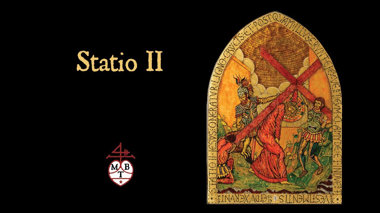 STATIO II - La Via Crucis in Vetro di Murano di Marco Toso Borella