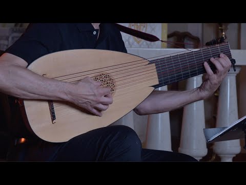 Pièces en la majeur - Charles Mouton -  Eduardo Egüez, 11c lute