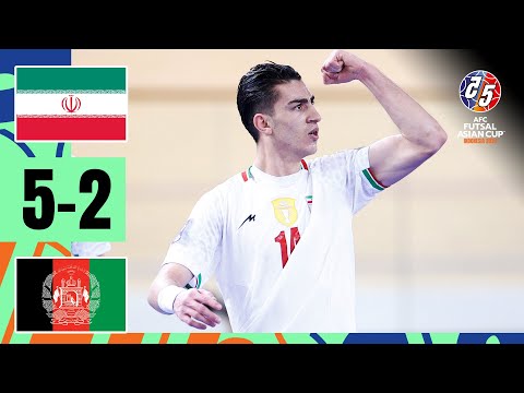IR Iran - Afghanistan | Highlights | AFC Futsal Asian Cup™