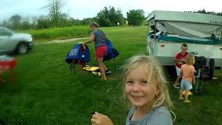 camping golden beach