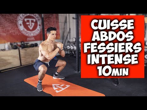 Cuisse Abdos Fessiers intense à la maison en 10min !