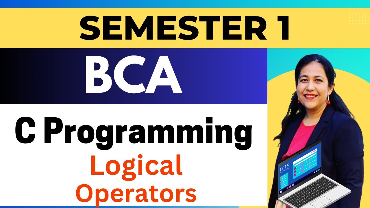 L 11 Logical Operators in C Programming #anjaliluthra #bca #btech #bsc #placement #programming #cs