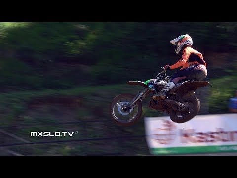85cc Rider Quentin Marc Prugnieres wide open in Šentivd pri Stični | TEAM BUD RACING