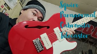 Video thumbnail for Squier Paranormal Series Cabronita Telecaster Thinline Demo and Review by Papis Guitar