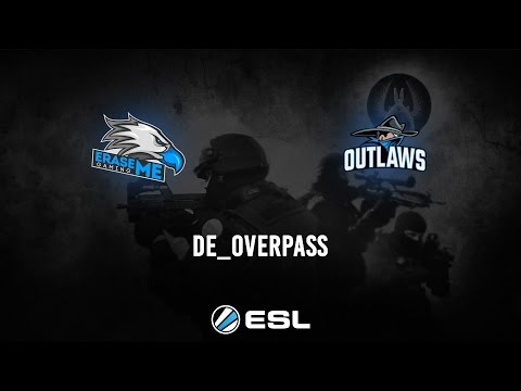ESL CS:GO 5on5 Major League Winter 2016 Playoffs Europe - Outlaws vs. EraseME - de_overpass [1/2]