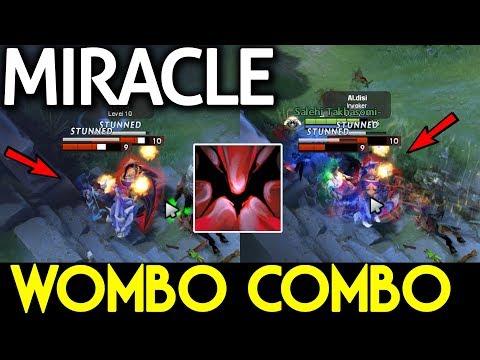 WOMBO COMBO! NEXT LEVEL 9k SHADOW FIEND by Miracle- Dota 2 Party 7.07