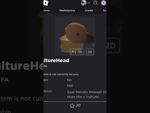 ( New Free Item ) How to get VultureHead ROBLOX ( 2023 ) DeanOfficial YT