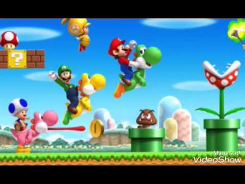 New Super Mario Bros. Wii - keyboard