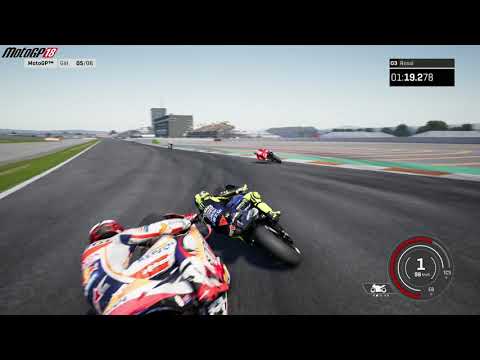 Motogp 18 vs motogp 19 comparison rossi valencia