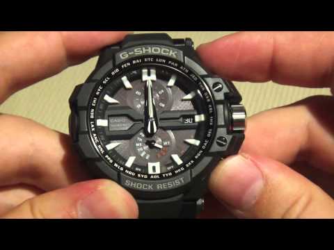 comment regler montre casio g shock