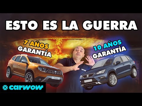 ¡ESTO ES LA GUERRA! DACIA AMPLÍA a 7 AÑOS de GARANTIA: SEAT a 10 AÑOS ¿y TOYOTA 15? QUÉ ESTÁ PASANDO
