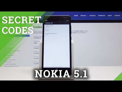 How to Open Hidden Modes in Nokia 5.1 - Secret Codes / Service Menu
