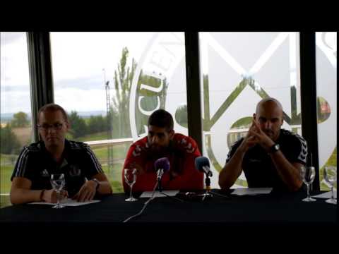 Rueda de prensa del Globalcaja Ciudad Encantada en las instalaciones de Cuenca Golf Club