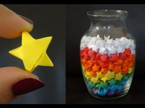 How to make lucky paper stars