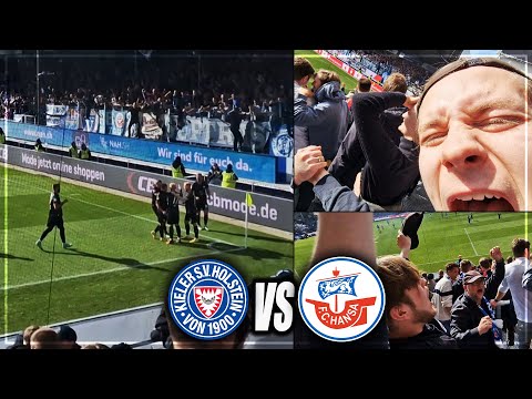 AUSGLEICH KURZ VOR SCHLUSS IM OSTSEEDUELL! STADIONVLOG: Kiel - Hansa Rostock | Auswärts Stadion Vlog