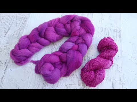 Dyepot Weekly #149 - Dyeing Polwarth Wool Fiber with Country Classic Dyes