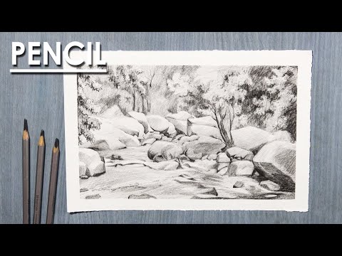 Pencil shading scenery deals