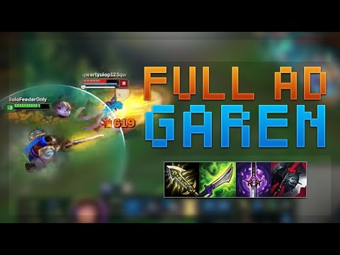 HOW BROKEN IS FULL AD CRIT GAREN? - Troll Builds That Work! #4