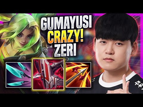 GUMAYUSI CRAZY GAME WITH ZERI! - T1 Gumayusi Plays Zeri ADC vs Karthus! | Season 2023