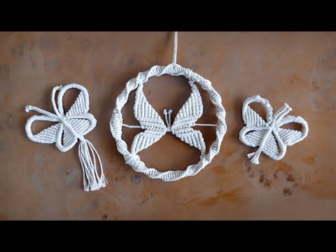 DIY Macrame Star Ornament Tutorial Handmade Christmas Tree Decoration