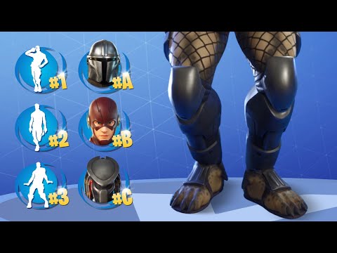 GUESS THE DANCE AND THE SKIN ONLY WITH THE LEGS - FORTNITE CHALLENGE | tusadivi