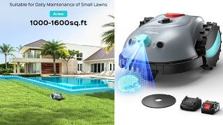 Yardcare V100 Robot Lawn Mower with HD Vision Navigation and Smart Obstacle Detection