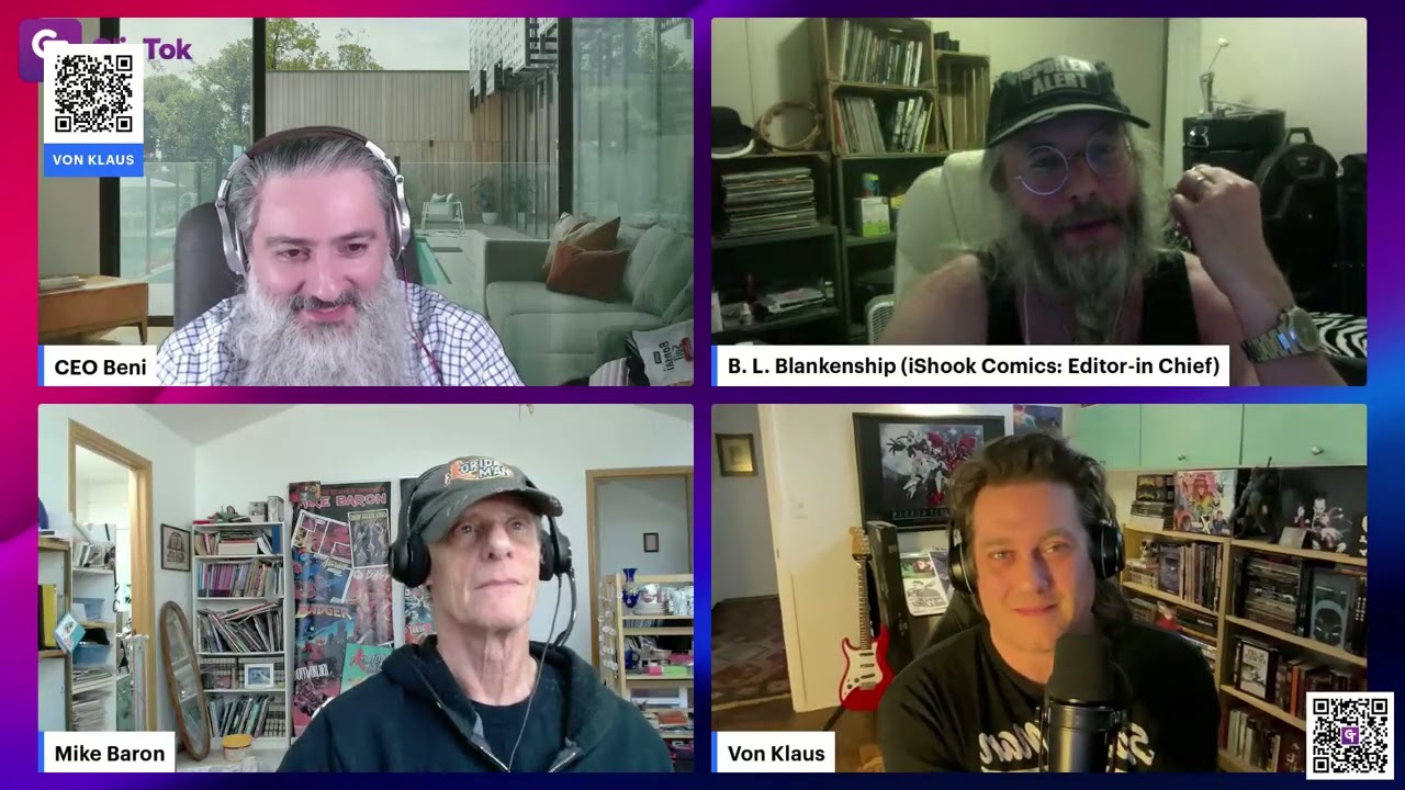 iShook Comics Podcast w/ Mike Baron & Von Klaus