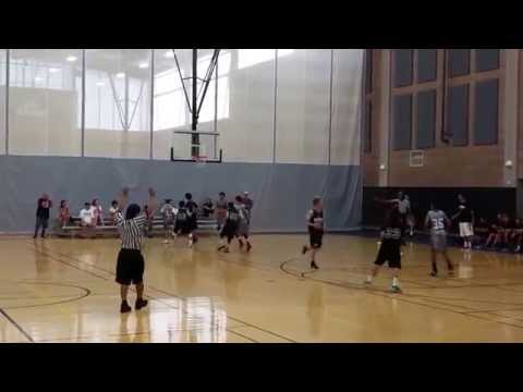 SD Wolverines vs. PCH Teal - 14U (B) - Top Gun Basketball League - Fall 2015 - 09/26/2015