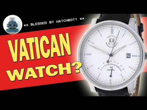 Kronsegler Sacristan Vatican Observatory Watch -  I Review Crap!