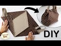How To Make A Cute Bag From A Rectangular Piece Of Cloth Easy Sewing Tutorial